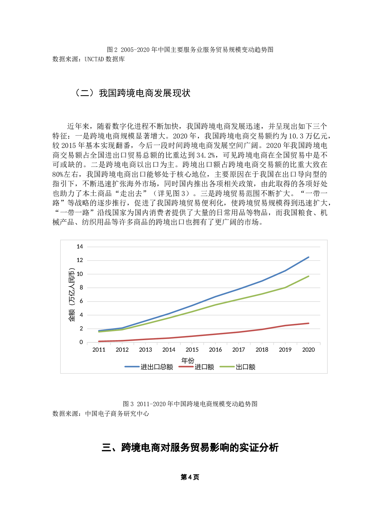 跨境电商对我国服务贸易影响分析-8221字.docx 第9页