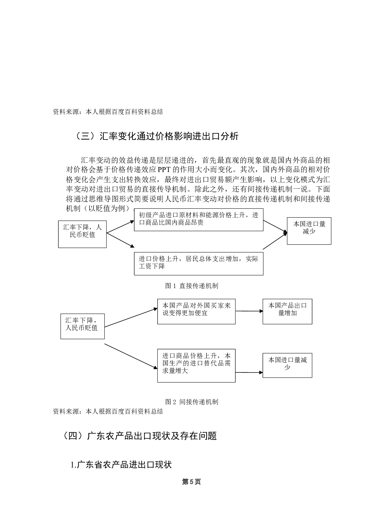 人民币汇率变动对广东省农产品出口贸易的影响-10918字.docx 第9页