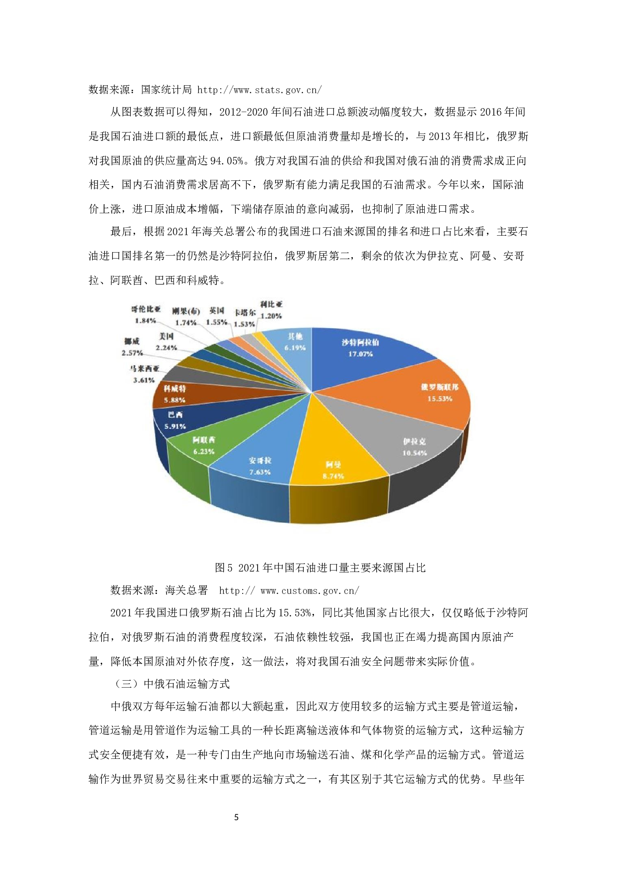 中俄石油贸易现状、问题及对策研究-12762字.docx 第6页