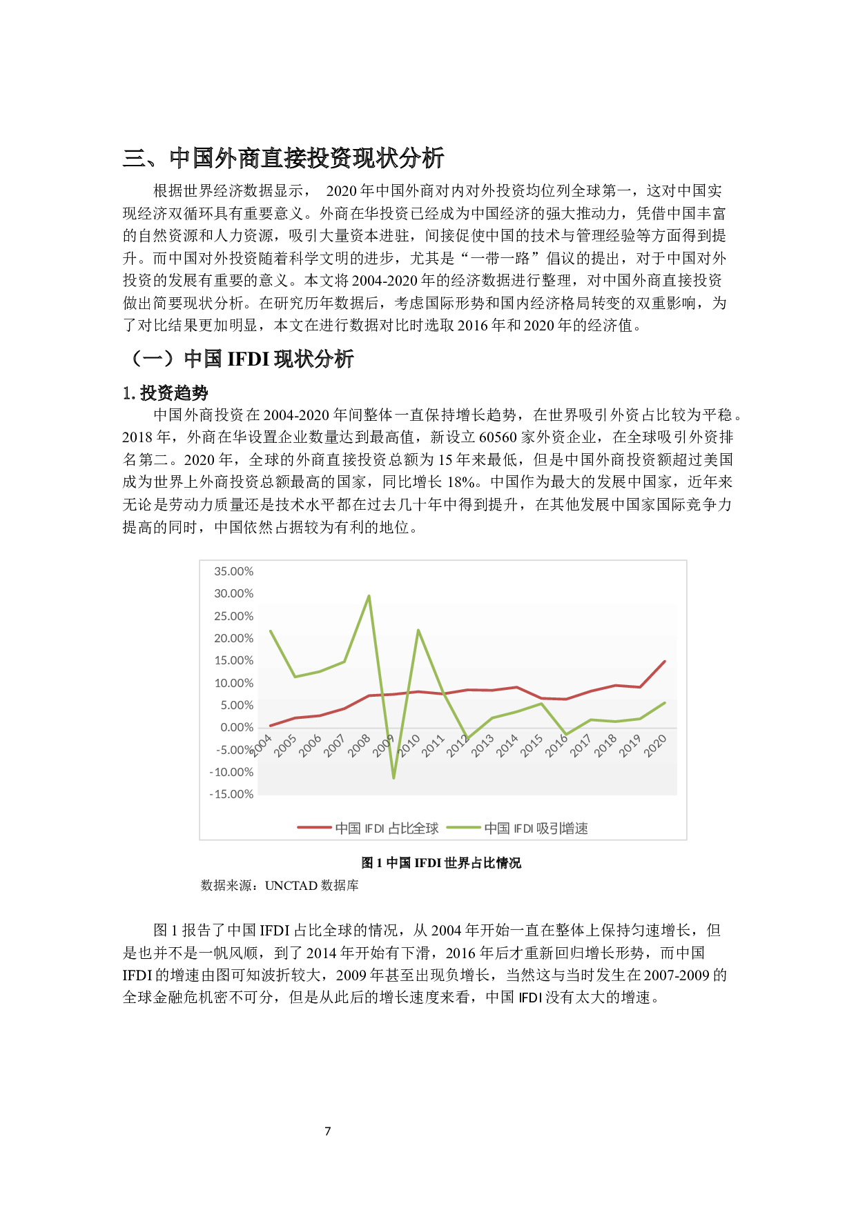 中国外商直接投资的内外双循环效应对碳排放效率的影响-20776字.docx 第8页