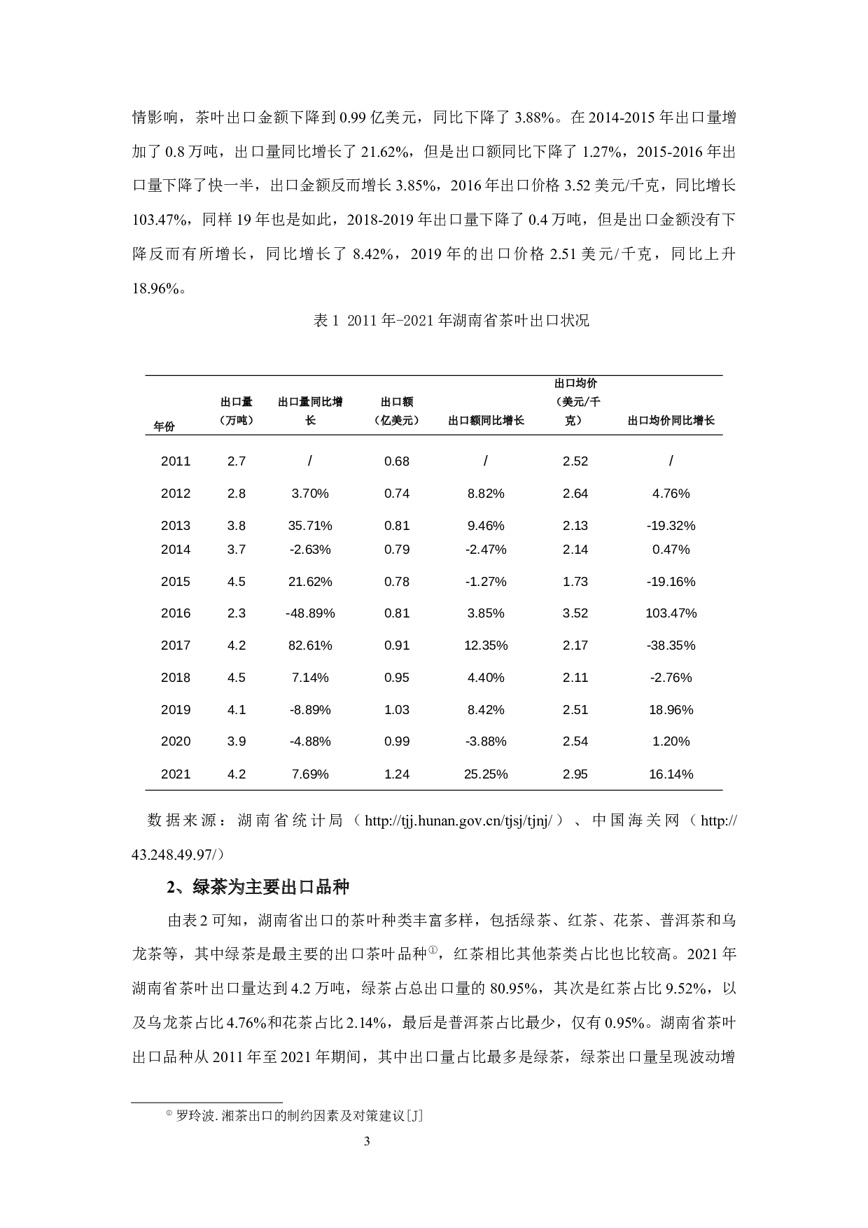 湖南省茶叶出口存在的问题及对策分析.pdf-9373字.docx 第5页