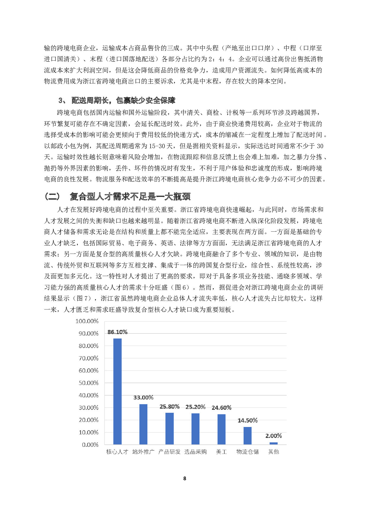 浙江省跨境电商发展的现状、问题和对策研究-10911字.docx 第8页