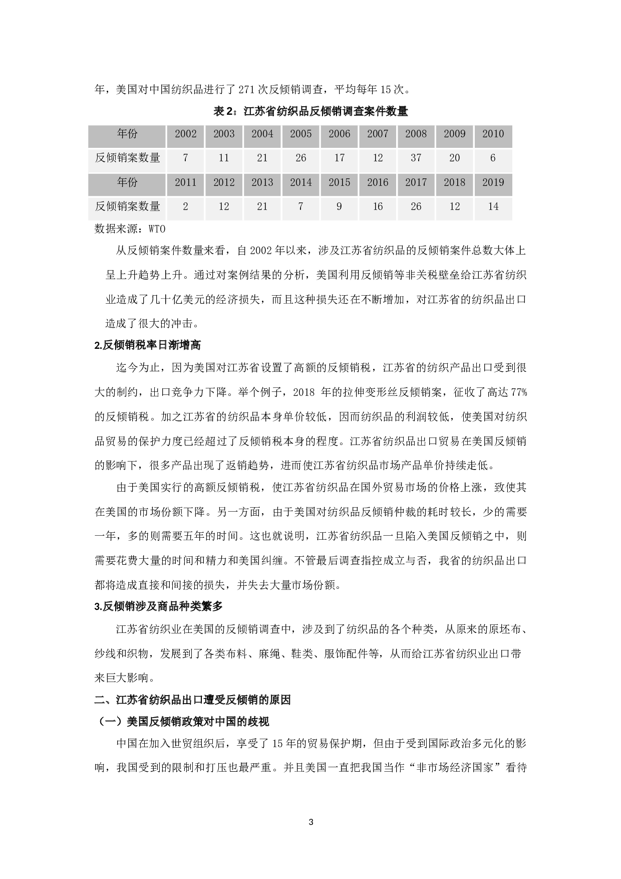 美国反倾销对江苏省纺织品出口的影响及对策分析-10325字.doc 第6页