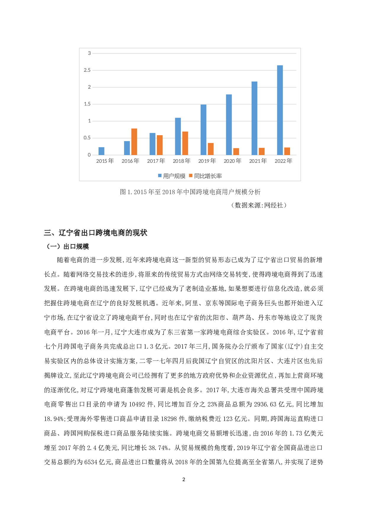 新冠疫情下辽宁省出口跨境电商的问题及对策分析-10557字.docx 第4页