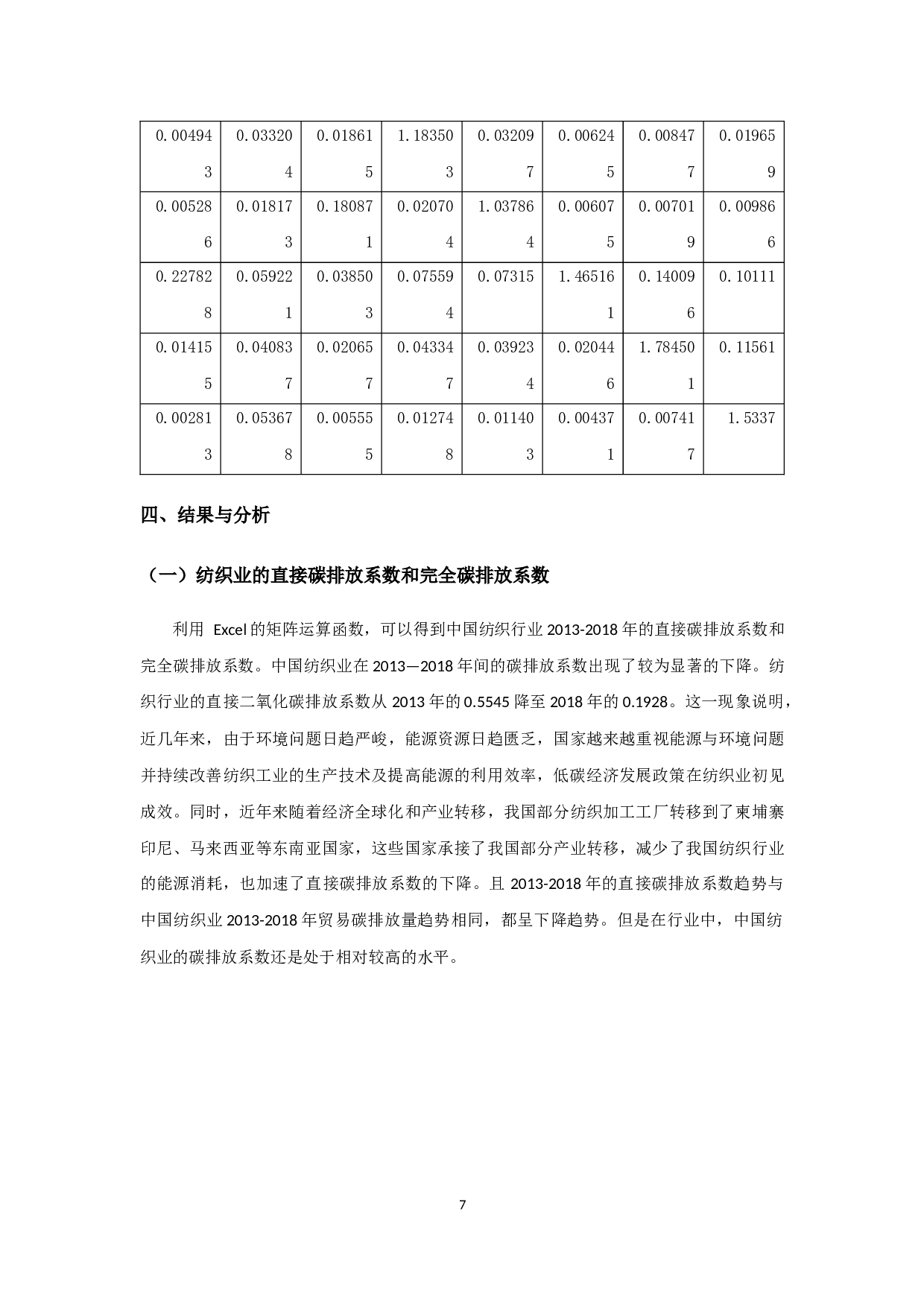 我国纺织业贸易隐含碳的测算-9536字.docx 第8页