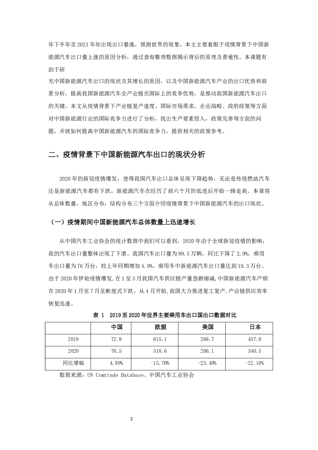 疫情背景下中国新能源汽车的出口状况分析-15075字.docx 第4页