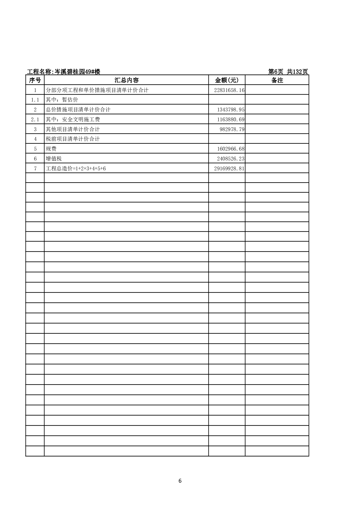 岑溪碧桂园49#楼施工图预算-52376字.pdf 第9页