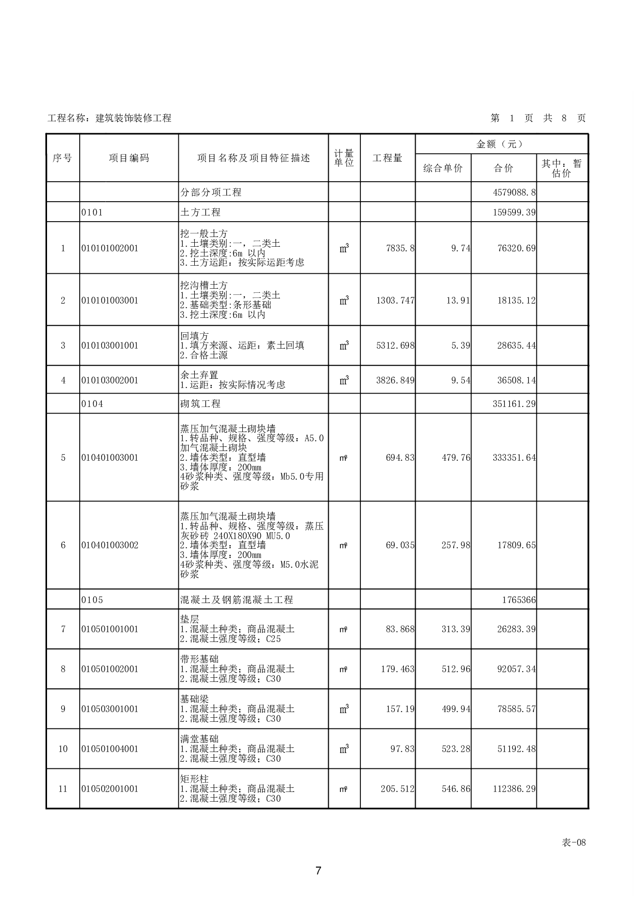 基于BIM技术的保城镇中心学校教学楼施工图预算-18010字.pdf 第10页