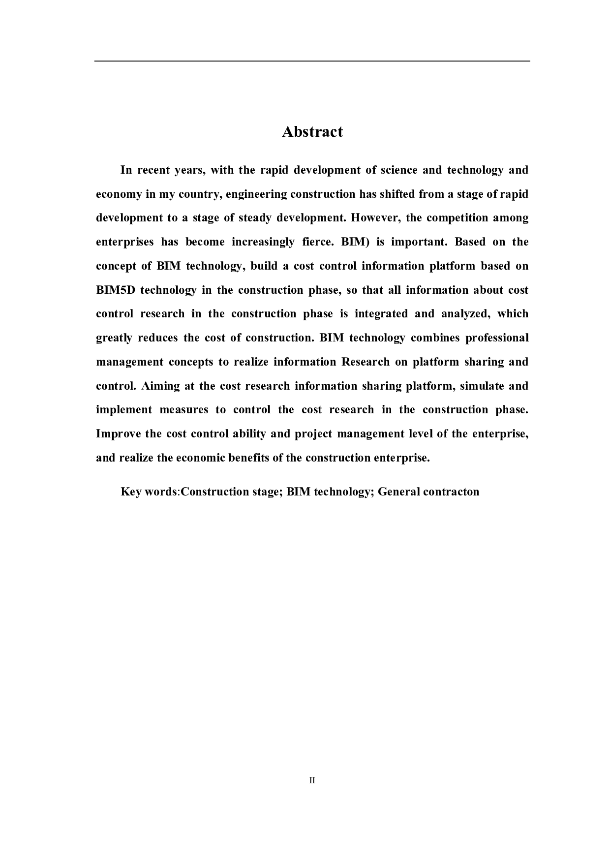 BIM5D技术下施工阶段的成本研究-5325字.pdf 第2页