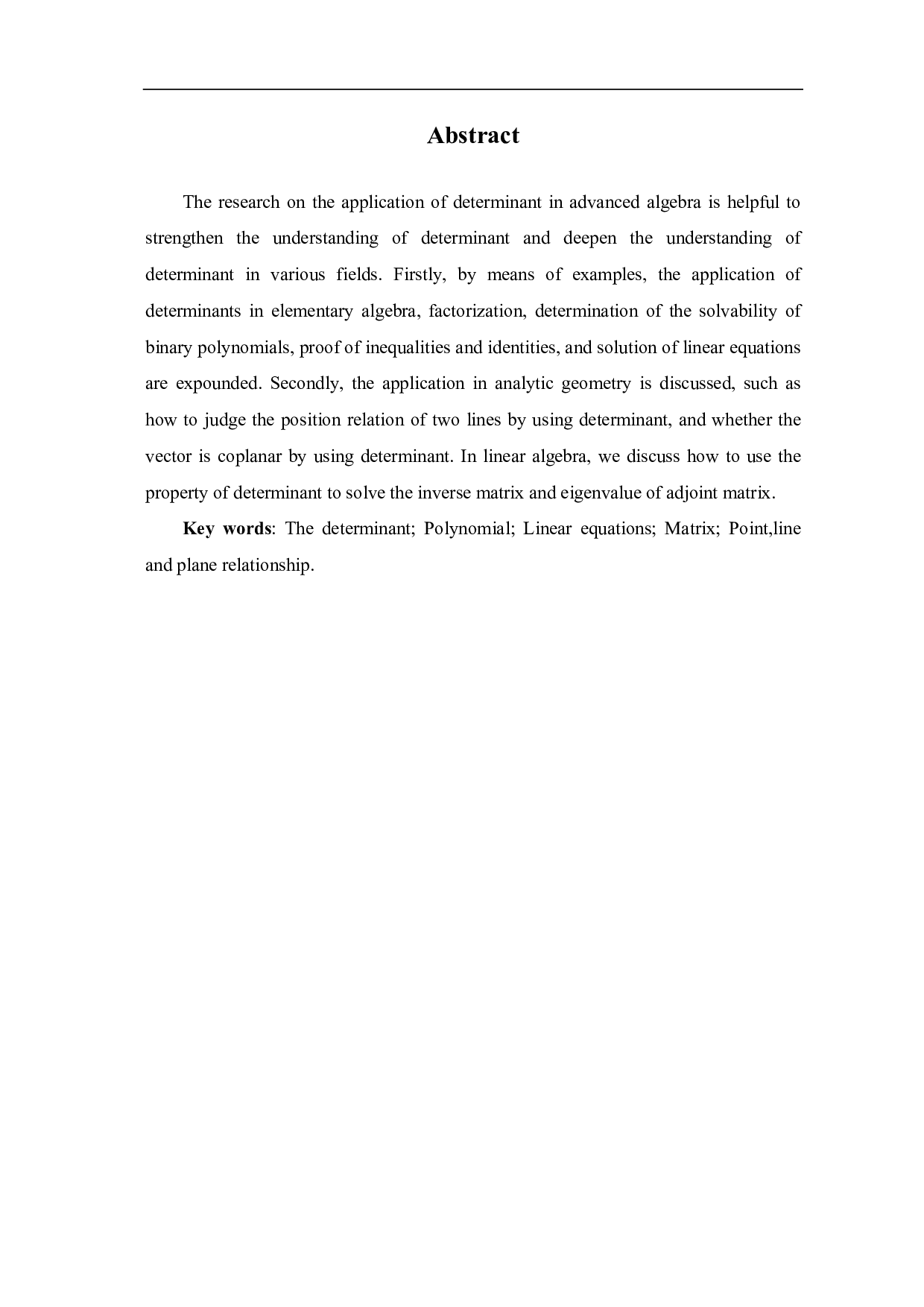 高等代数中行列式的应用-7727字.pdf 第2页
