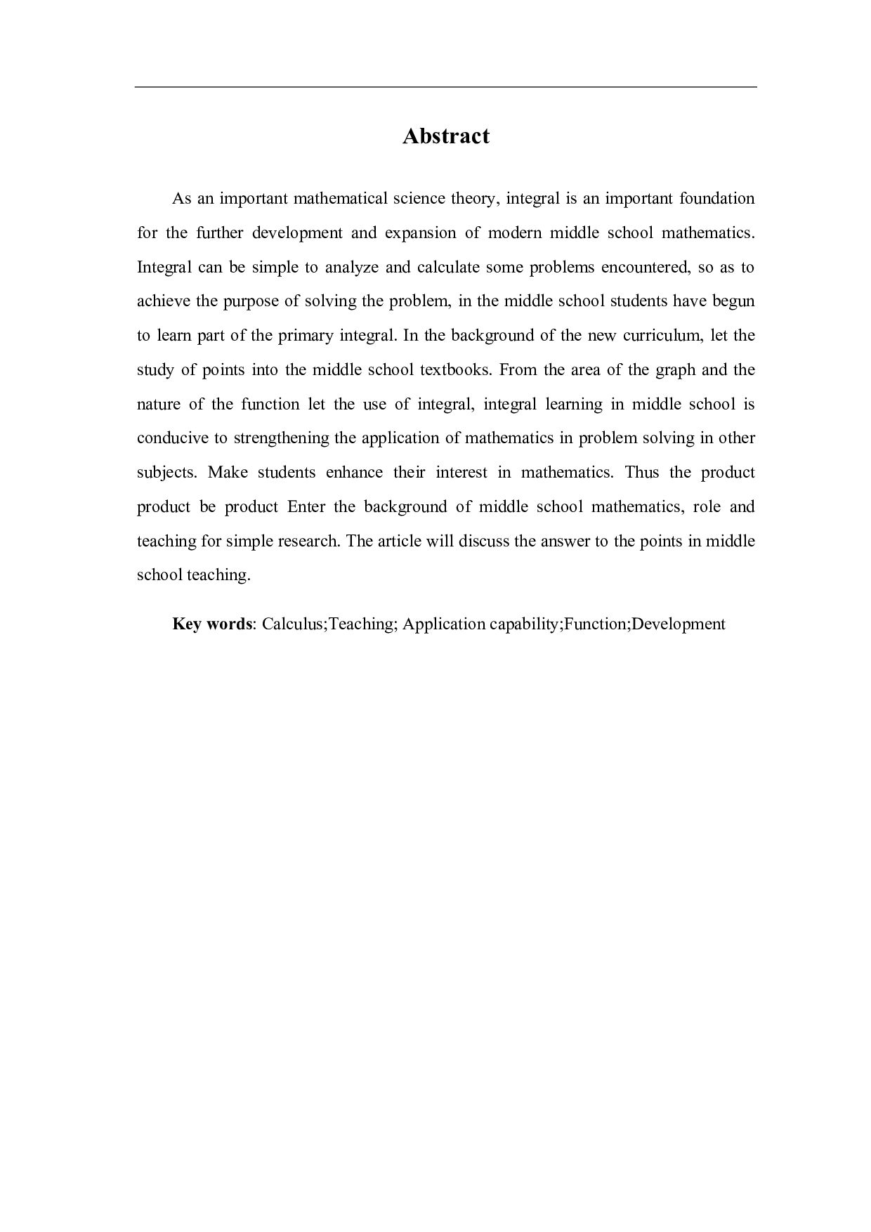 数学分析中积分在中学教学中的应用-6344字.pdf 第3页