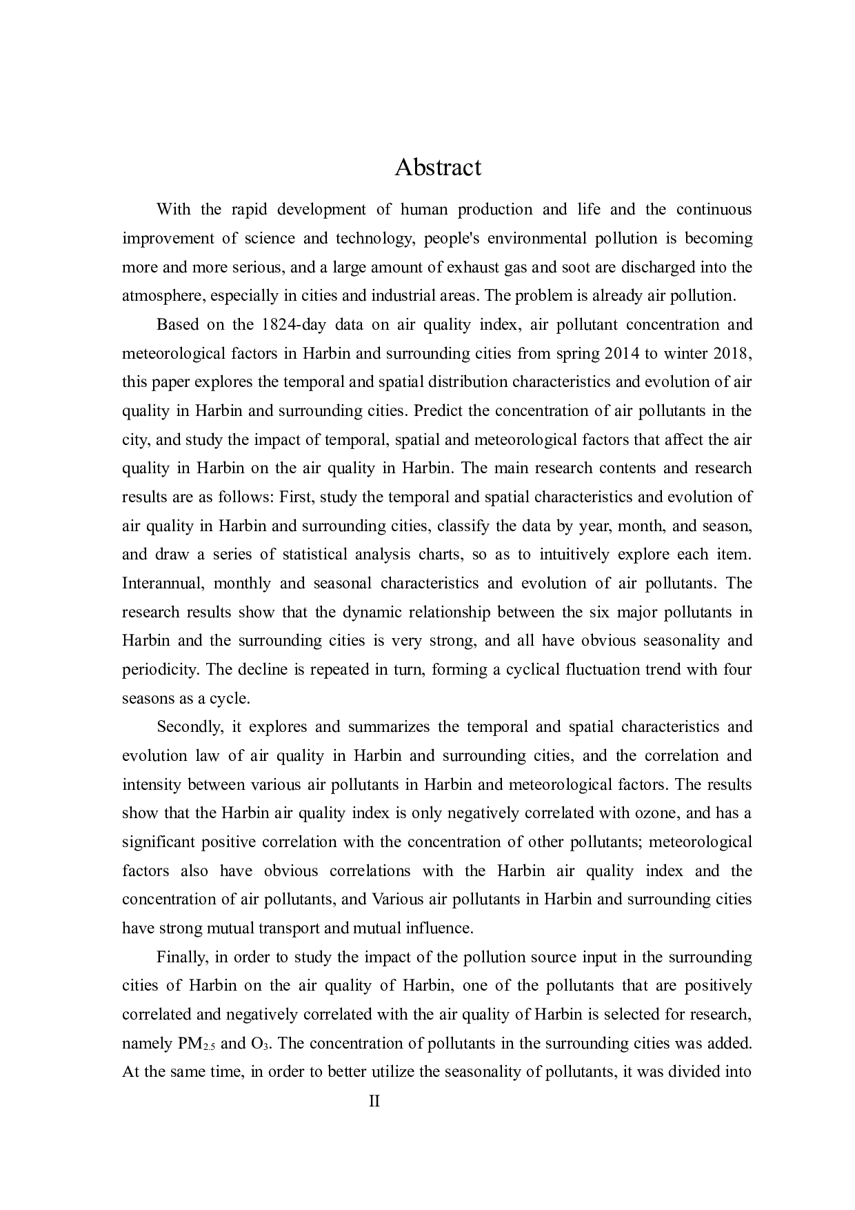 基于多元回归模型的哈尔滨空气质量实证-18091字.docx 第2页