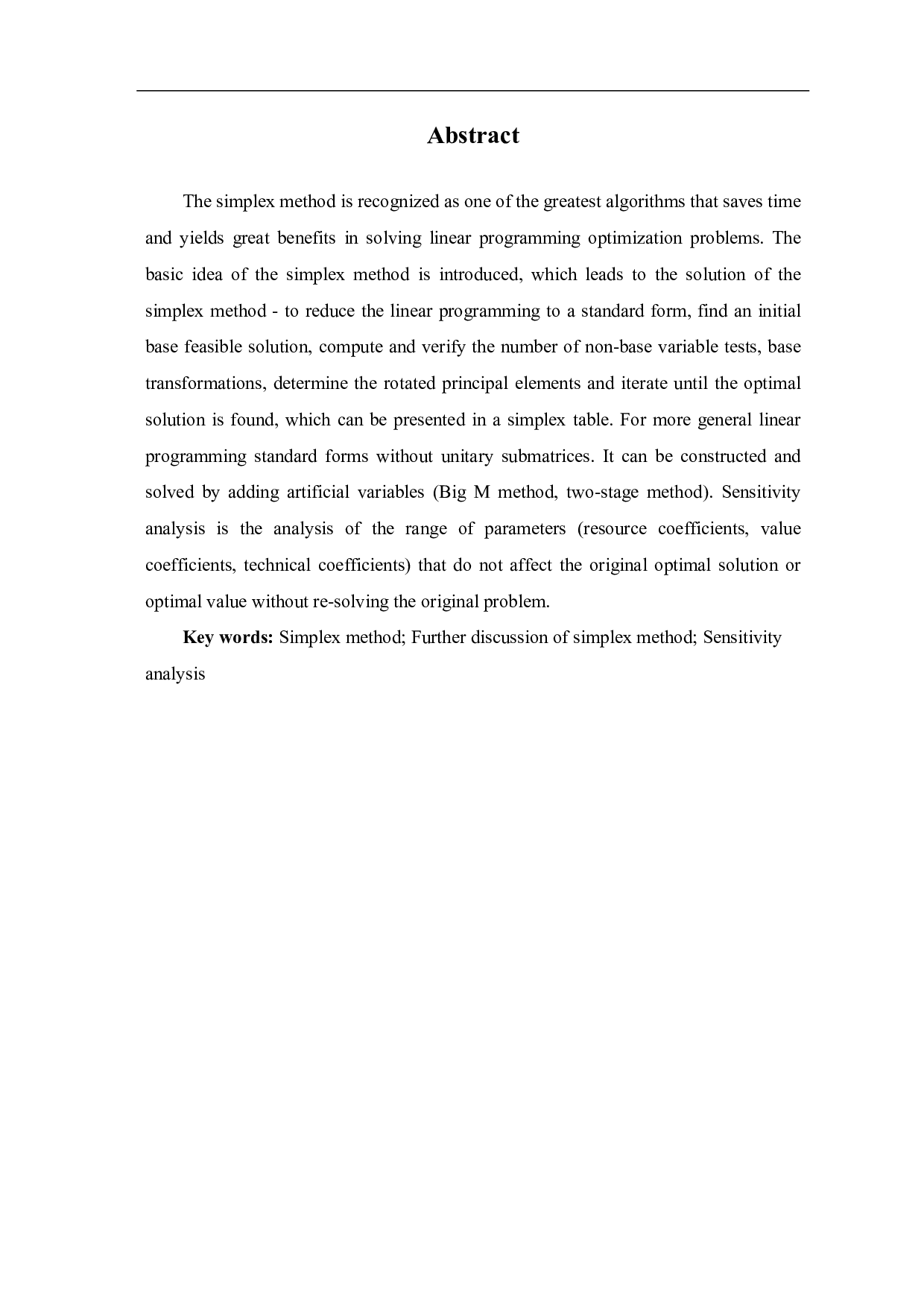 单纯形法及灵敏度分析-7391字.pdf 第2页