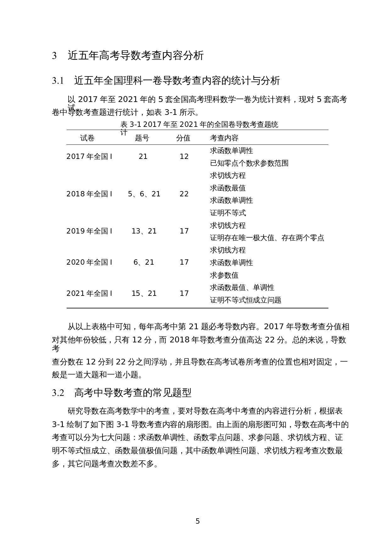高考导数的探究&mdash;以近五年全国理科一卷为例-10604字.docx 第7页