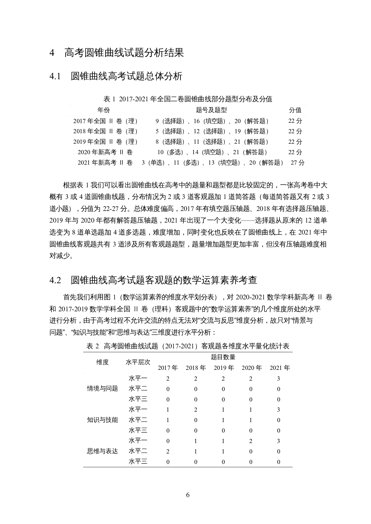 数学运算素养在高考圆锥曲线部分的渗透&mdash;&mdash;以近五年全国二卷为例-14035字.docx 第8页