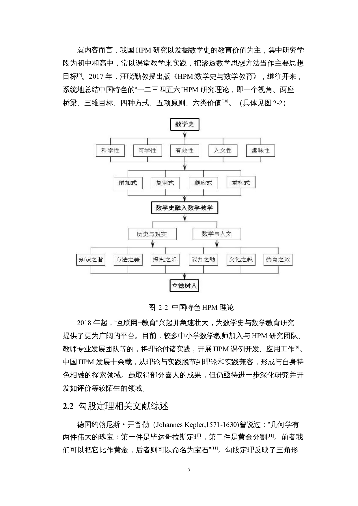 HPM视角下关于初中数学勾股定理教学设计的研究-17166字.docx 第8页