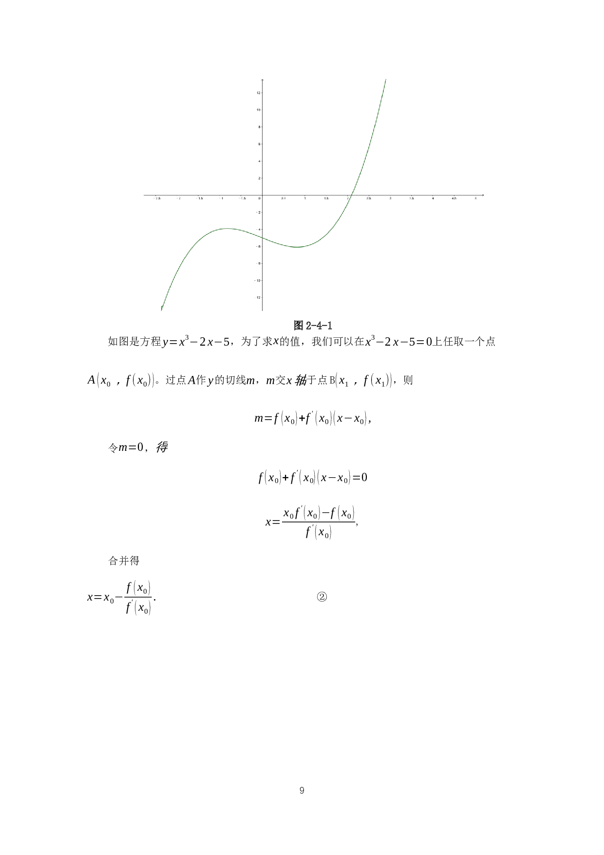 关于牛顿迭代法的推导、应用及变式的探究-13228字.docx 第8页