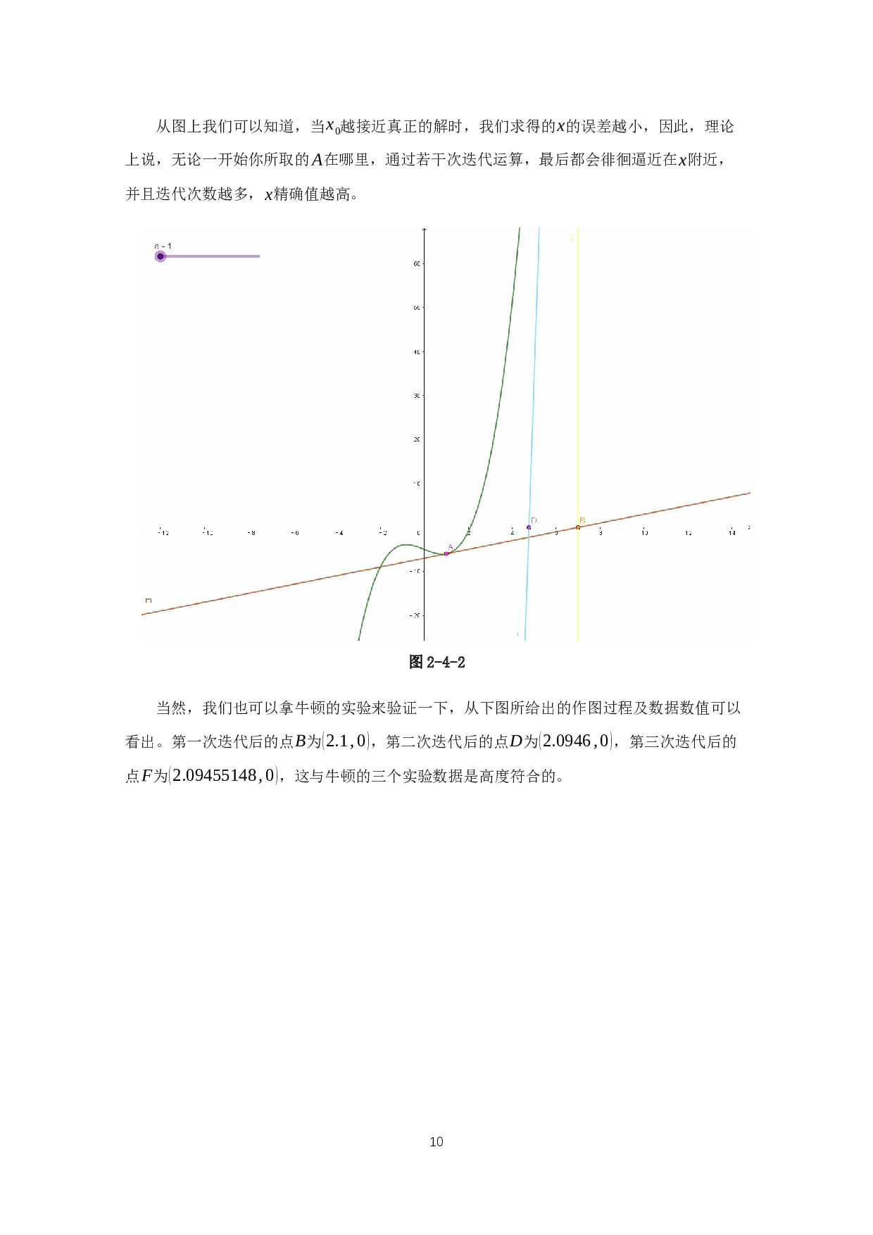 关于牛顿迭代法的推导、应用及变式的探究-13228字.docx 第9页
