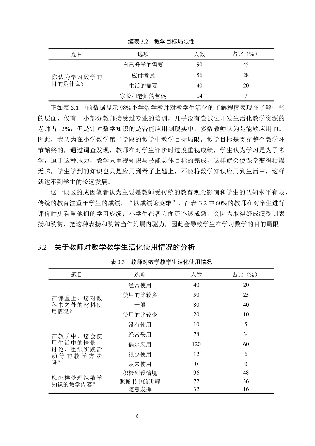 小学数学第二学段教学生活化的误区与对策研究-10572字.docx 第10页