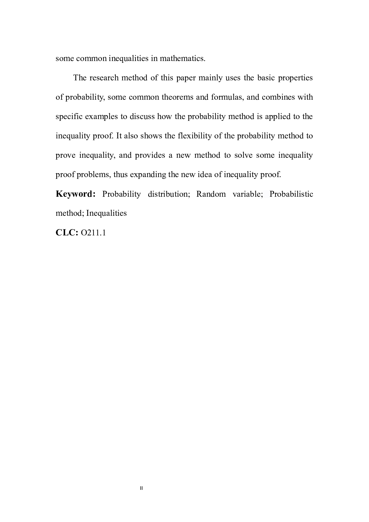 概率方法在不等式证明中的应用-3146字.docx 第2页