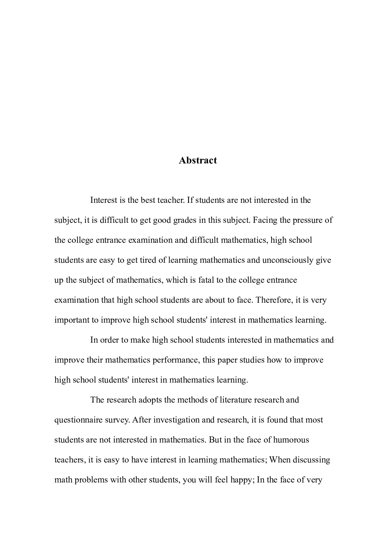 提高高中生数学学习兴趣方法初探-9302字.docx 第2页