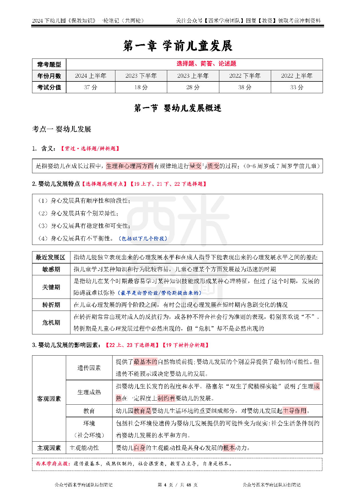 24年下幼儿园-《保教知识与能力》一轮笔记.pdf 第4页