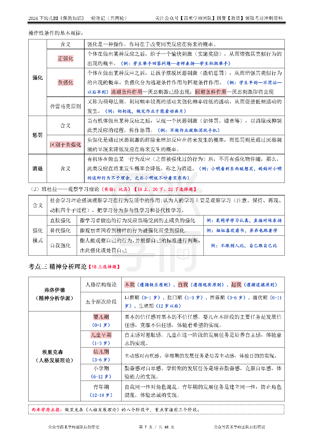 24年下幼儿园-《保教知识与能力》一轮笔记.pdf 第7页