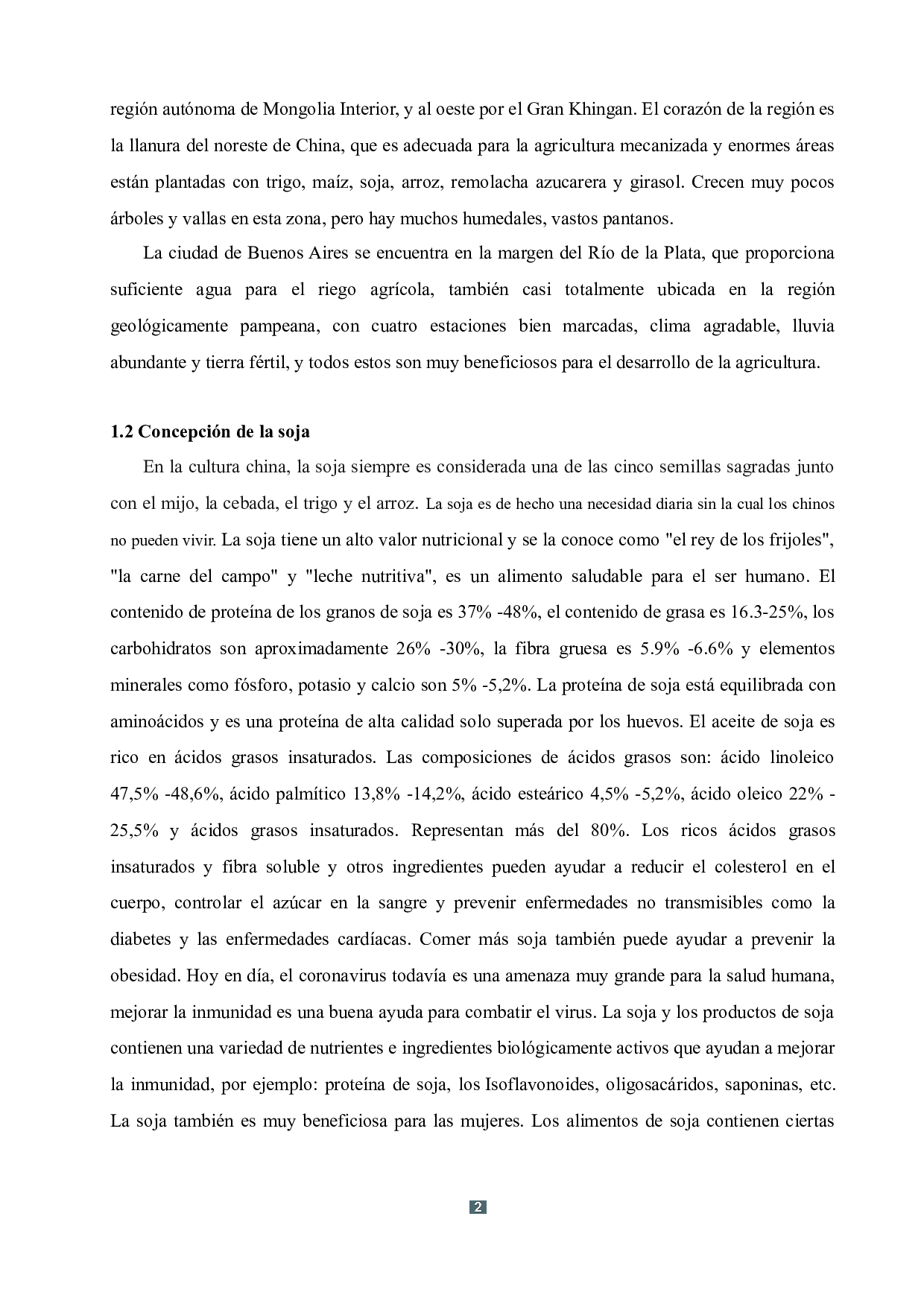 浅析中阿大豆种植业发展对当地饮食文化的影响&mdash;&mdash;以中国东北地区与阿根廷布宜诺斯艾利斯省为例l-7176字.docx 第7页