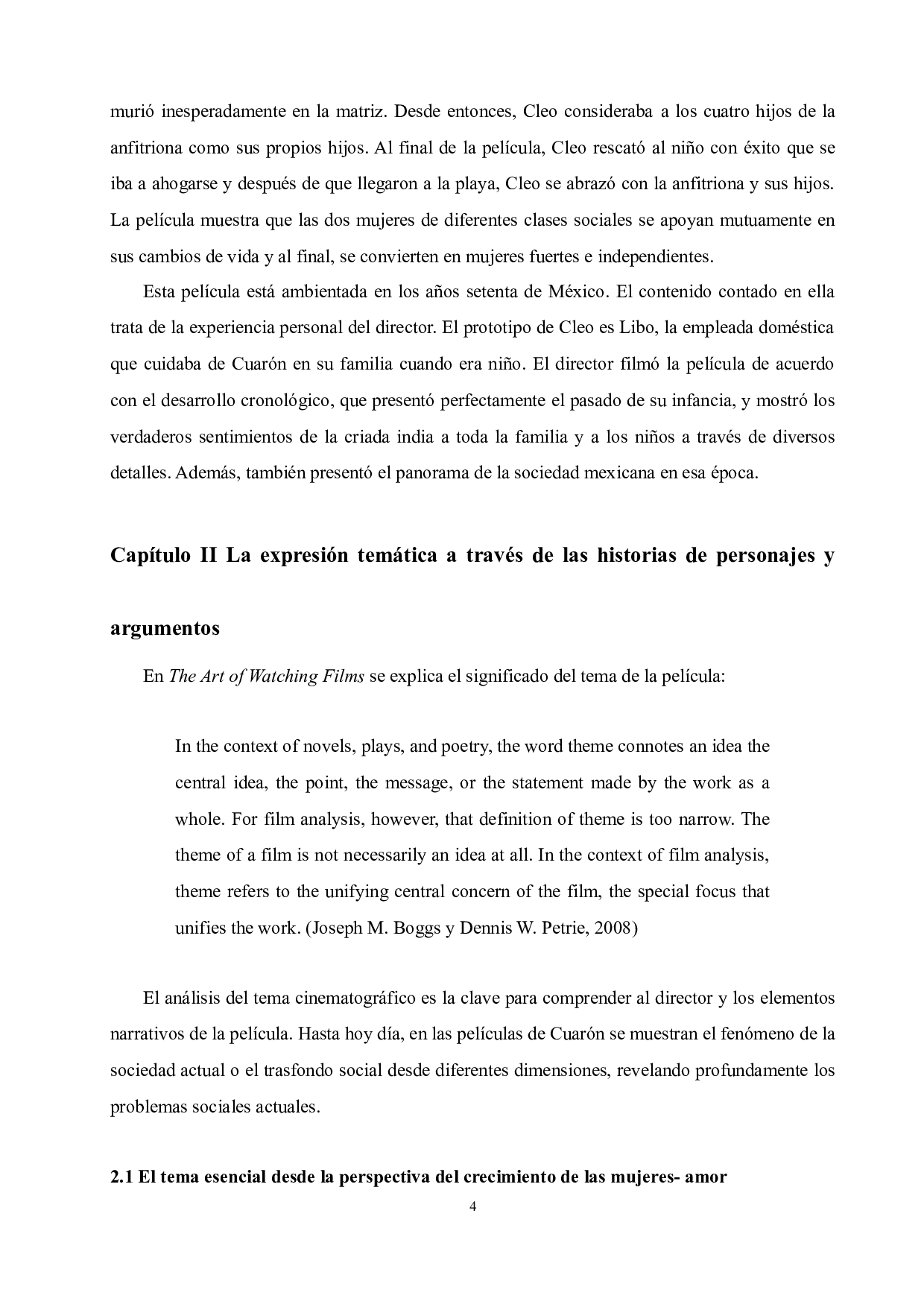 阿方索&middot;卡隆的电影《罗马》中的主题表达及电影叙事的研究-8379字.docx 第8页