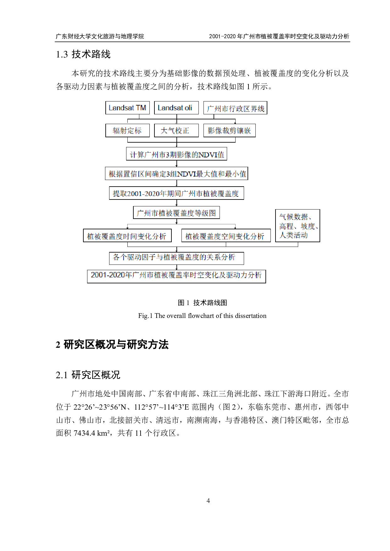 2020年广州市植被覆盖度时空变化及驱动力分析-23796字.pdf 第8页