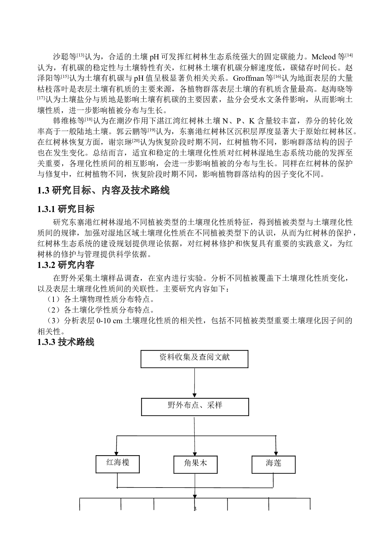 海南东寨港红树林湿地土壤理化性质研究-10129字.doc 第4页
