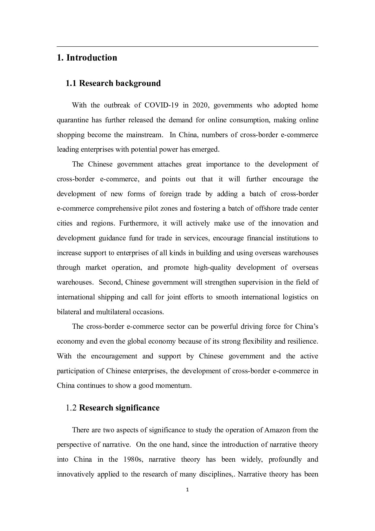 基于叙事视角下亚马逊跨境电商平台运营研究-9405字.pdf 第3页
