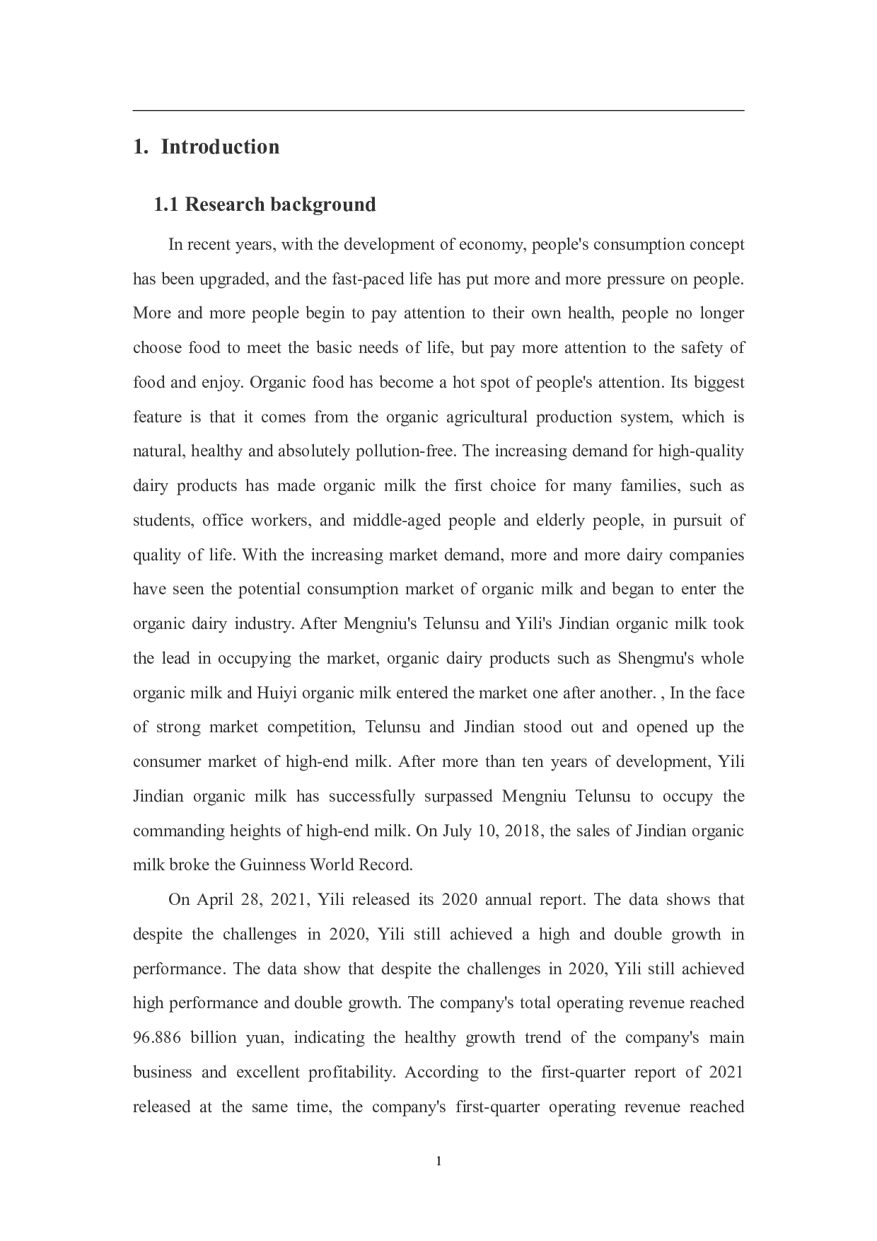 基于PEST模型的伊利金典有机奶营销传播策略研究-10379字.pdf 第4页