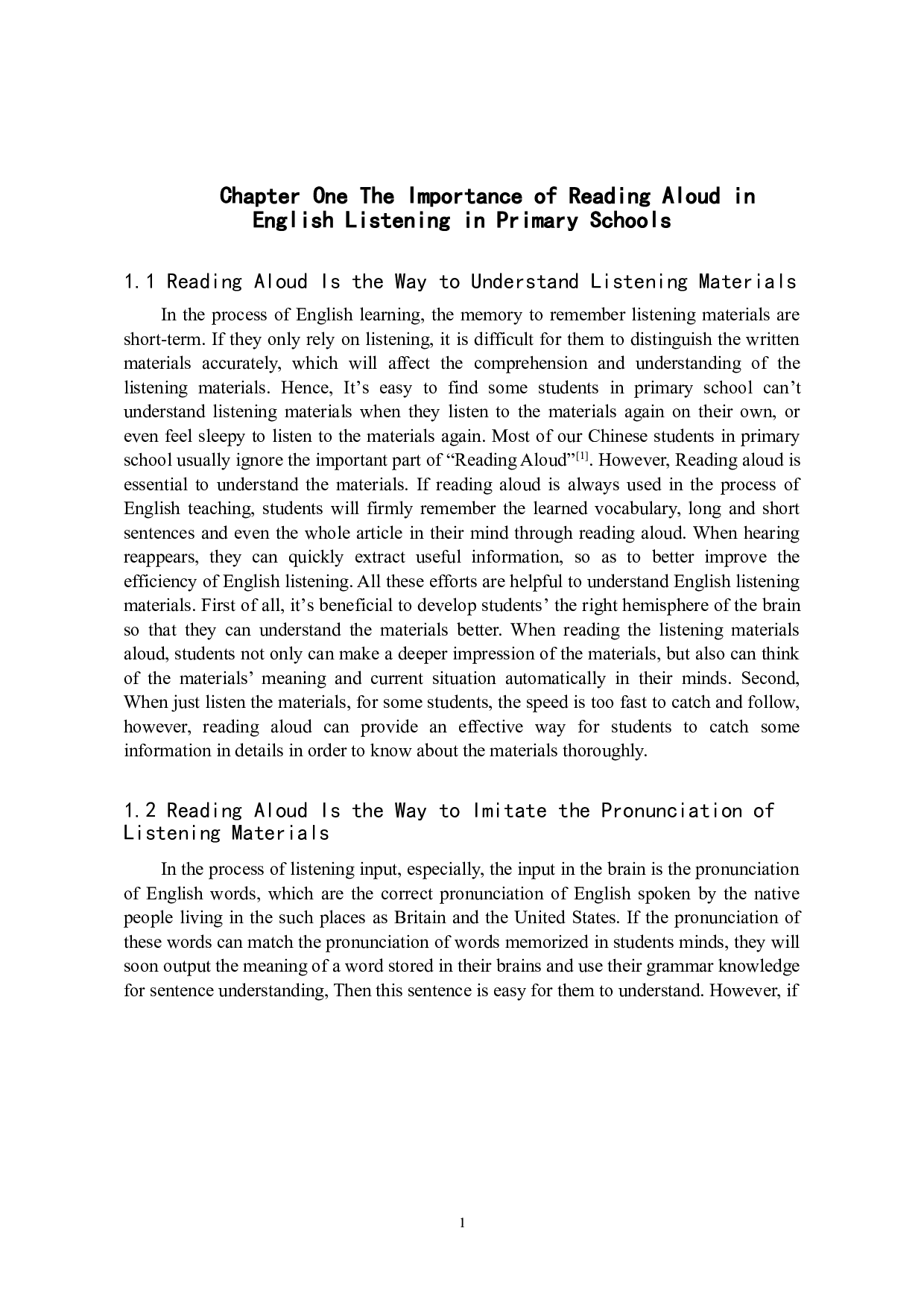 朗读在小学英语听力教学中的应用研究-7459字.doc 第4页