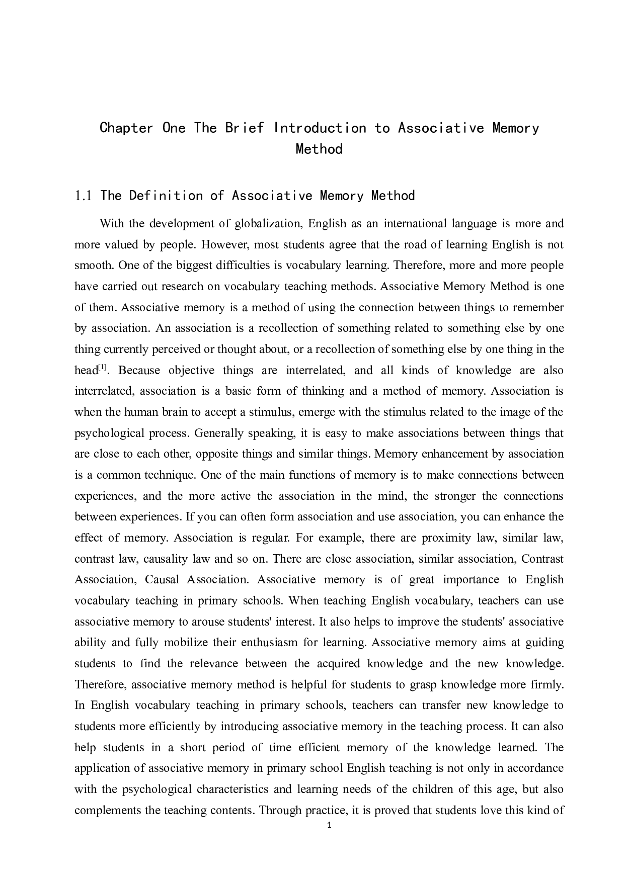 联想记忆法在小学英语词汇教学中的应用-6532字.docx 第4页