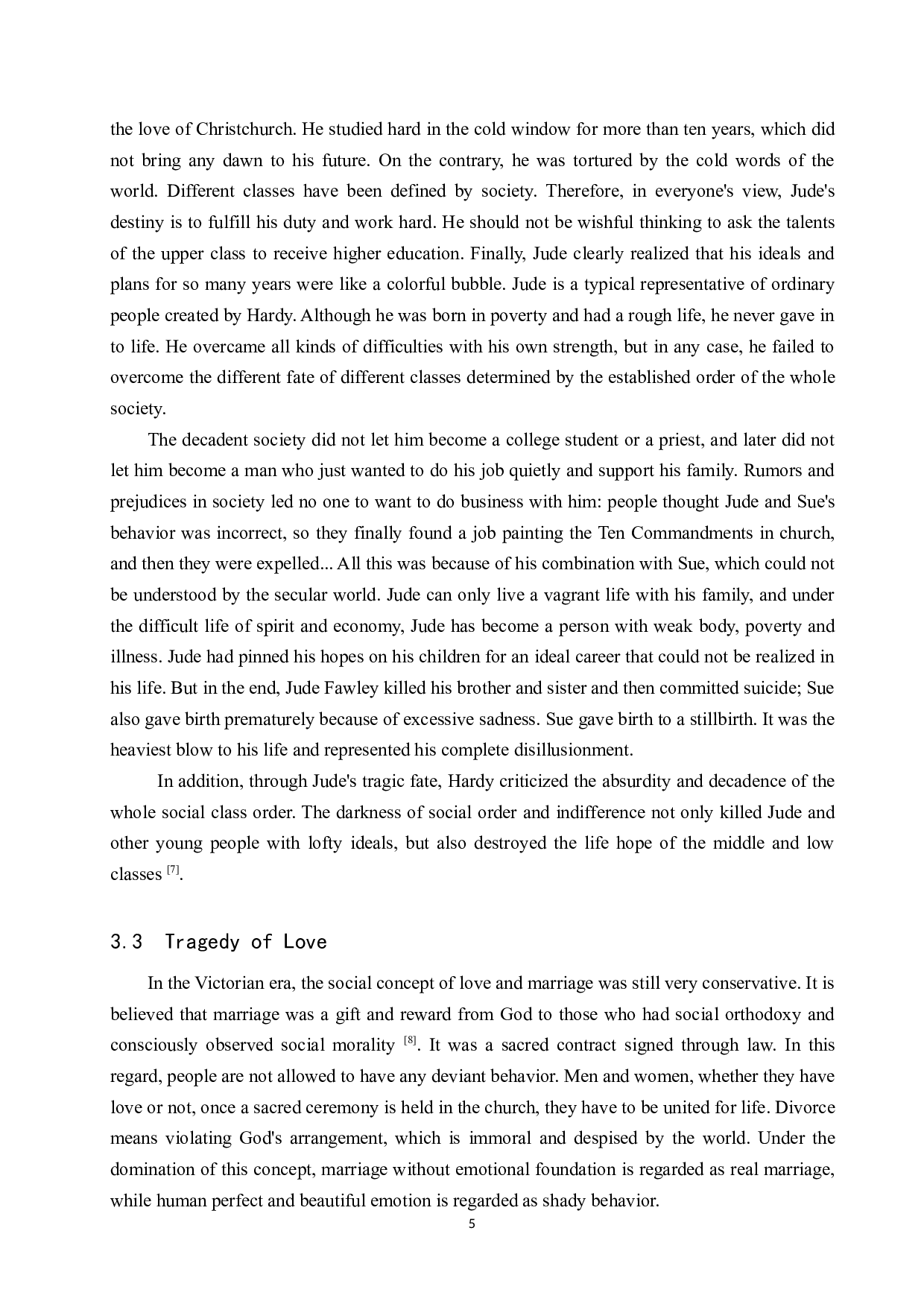 从自然主义角度分析《无名的裘德》中裘德的悲剧-6392字.docx 第8页