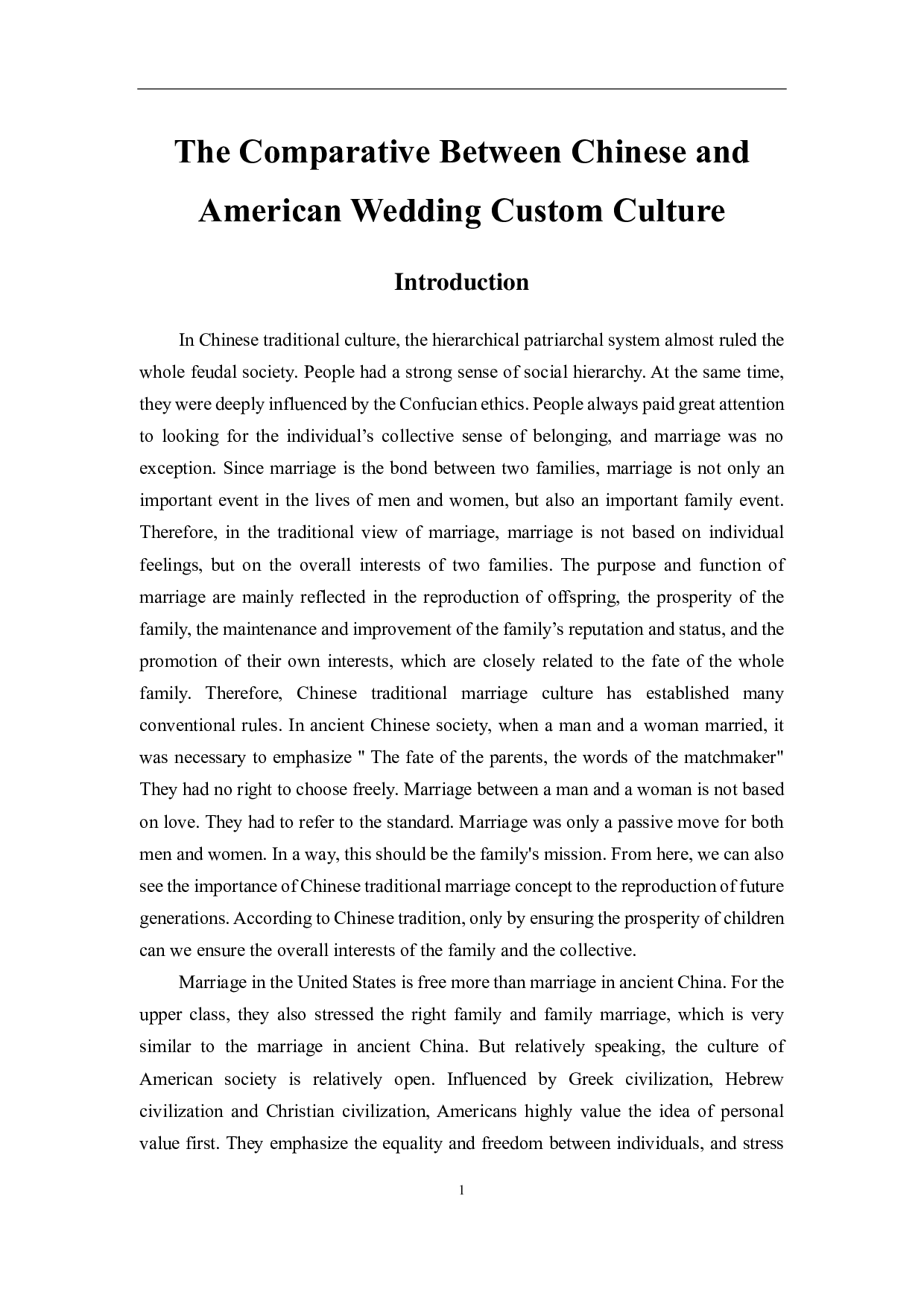 中美婚礼习俗文化比较-6896字.pdf 第4页