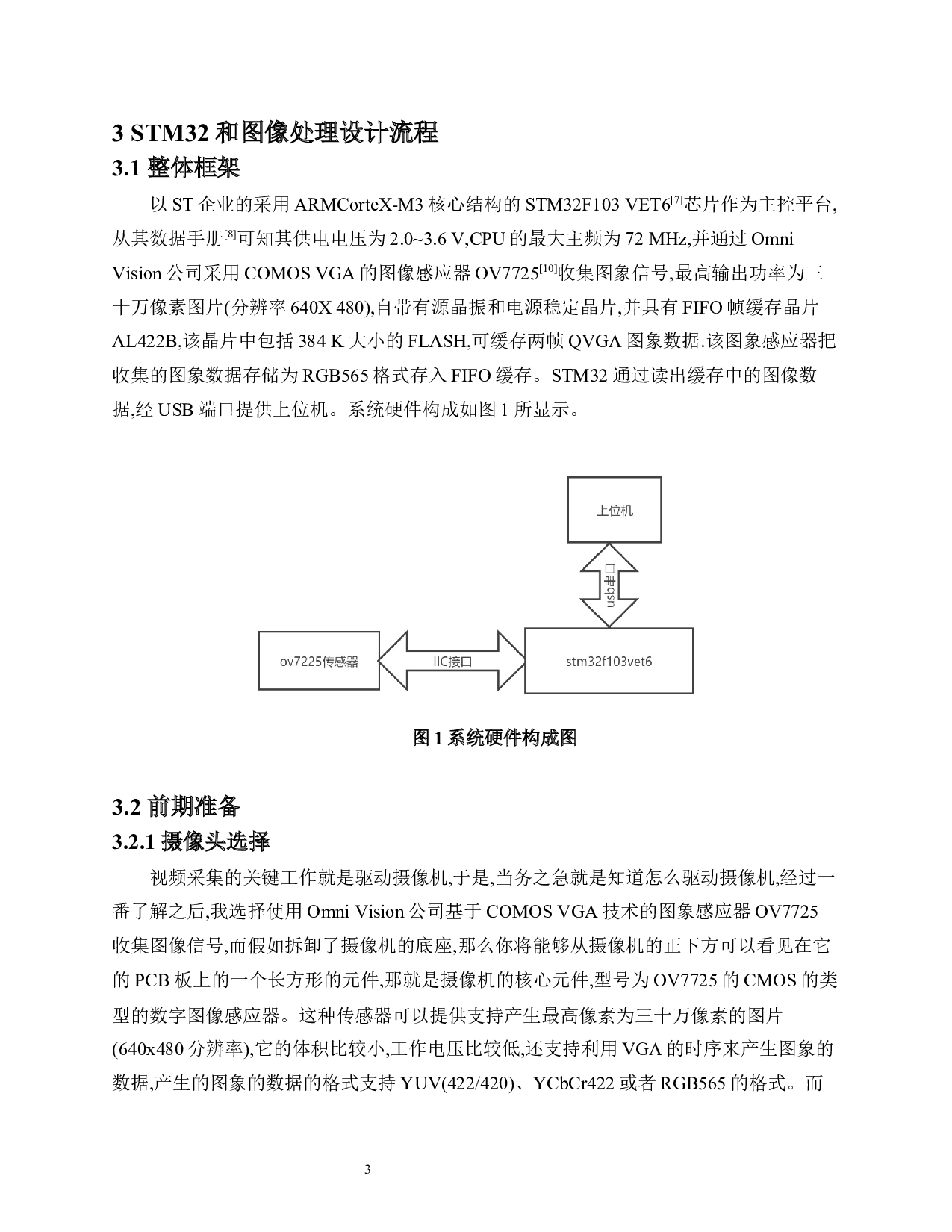 基于单片机的视频采集系统设计-下位机软件-7611字.docx 第5页