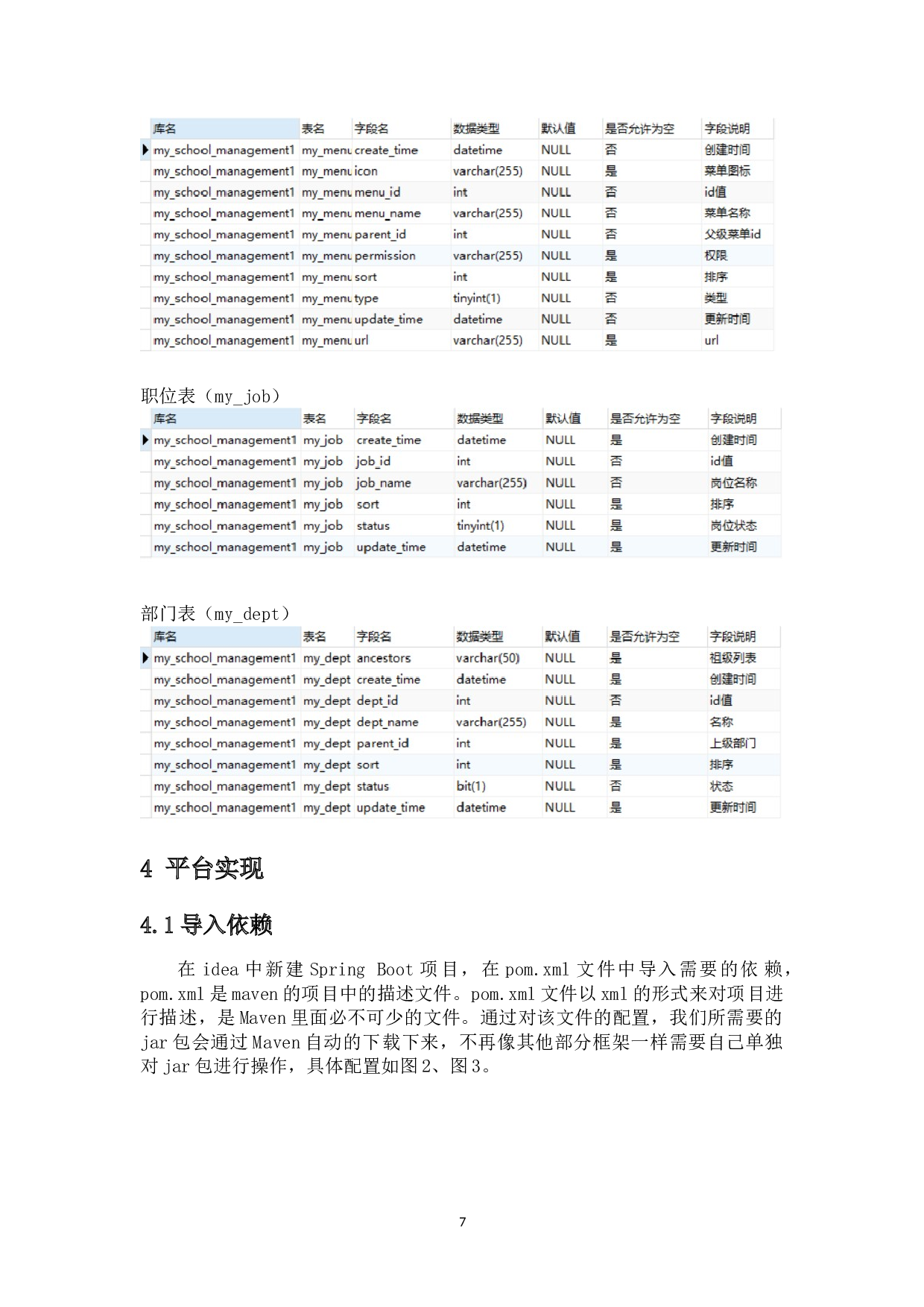 基于JavaEE的中小学课后服务平台系统端后台的开发-7250字.doc 第9页