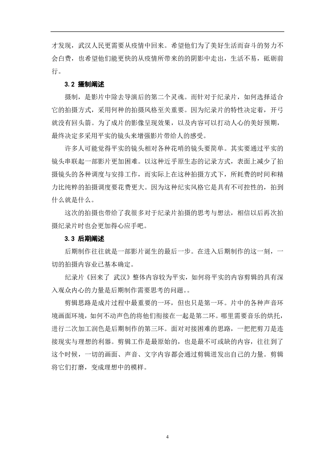 《回来了 武汉》创作阐述-4563字.pdf 第6页