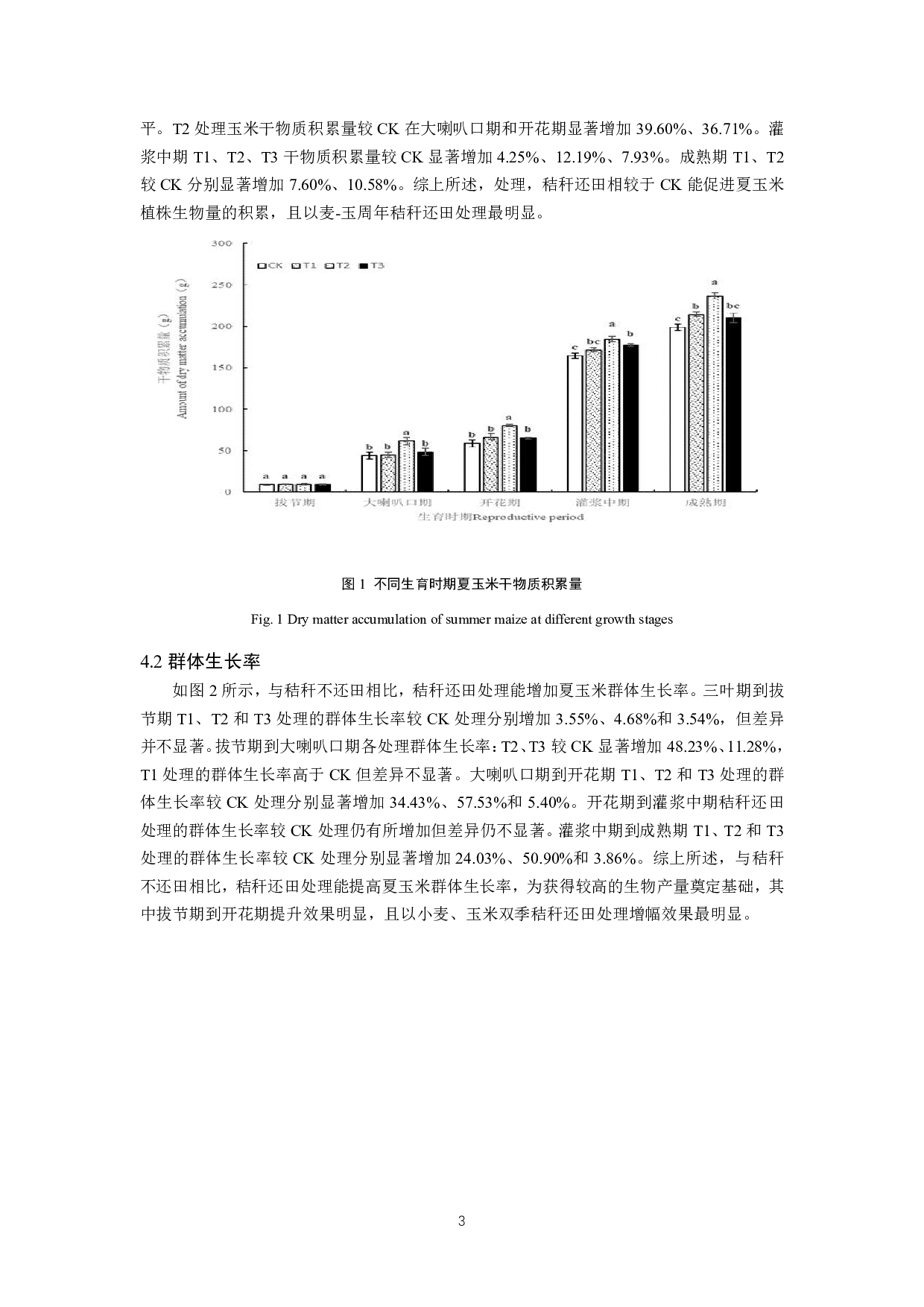 秸秆全量还田对夏玉米干物质积累、分配及产量的影响-8314字.pdf 第5页