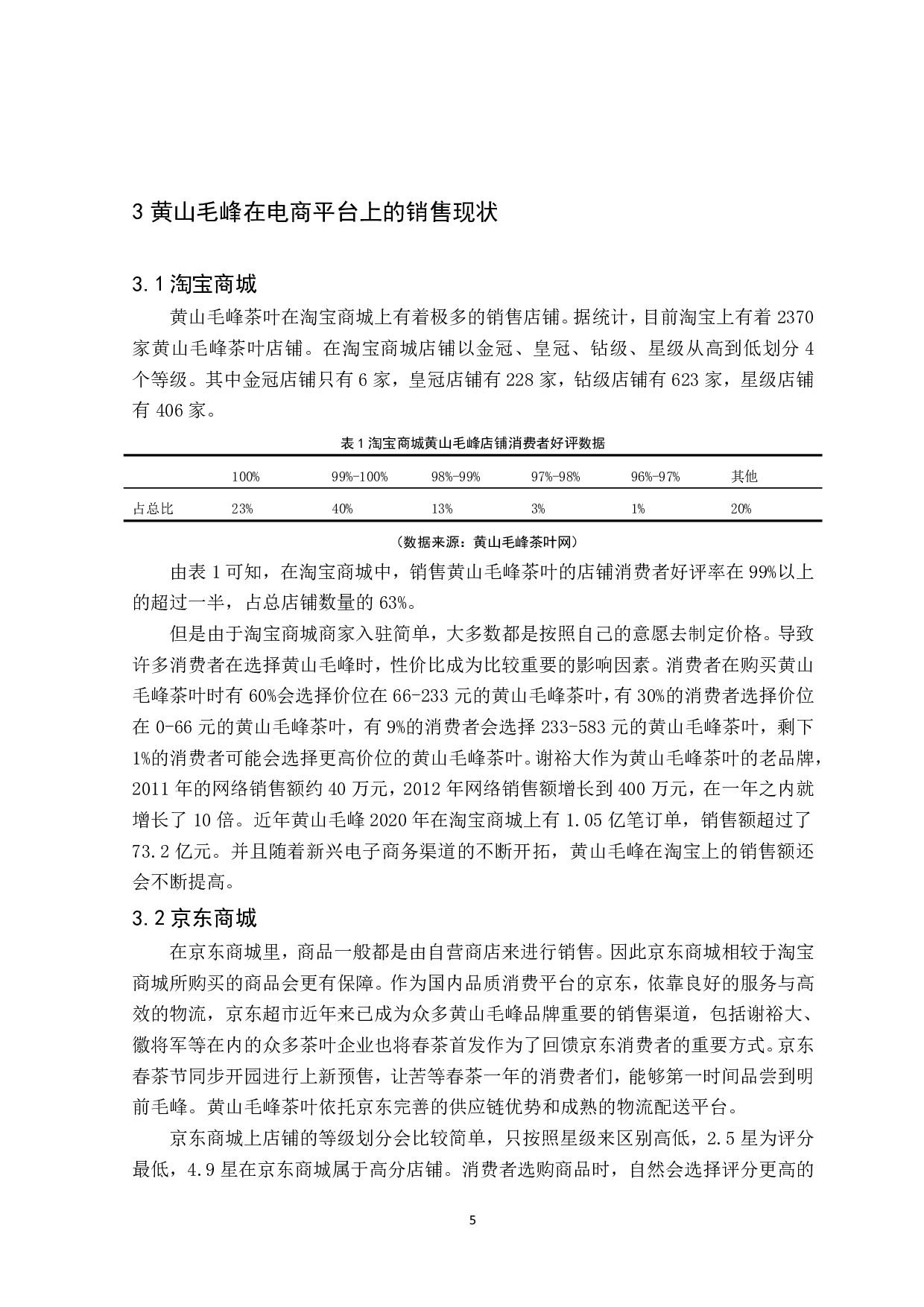 电商平台助力农产品销售研究&mdash;&mdash;以黄山毛峰茶叶为例-13328字.pdf 第8页