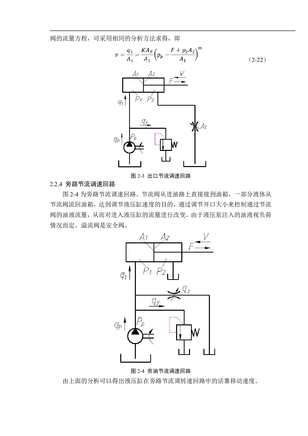 基于AMESIM的节流调速回路建模及仿真分析-14286字.pdf 第8页