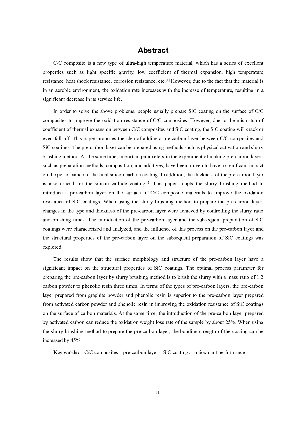 浆料法制备CC复合材料表面预碳层和SiC涂层-9472字.pdf 第3页