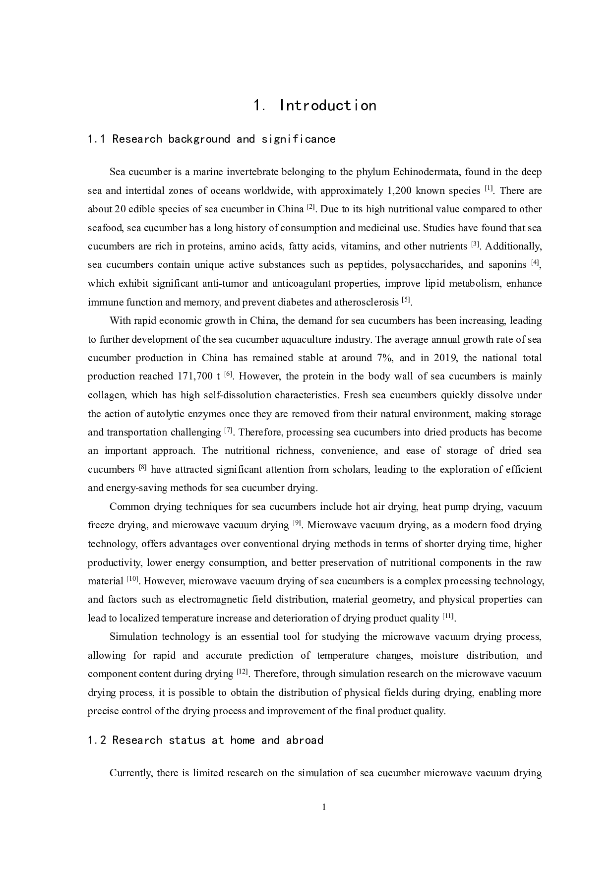 海参微波真空干燥多物理场模拟研究-10438字.pdf 第5页