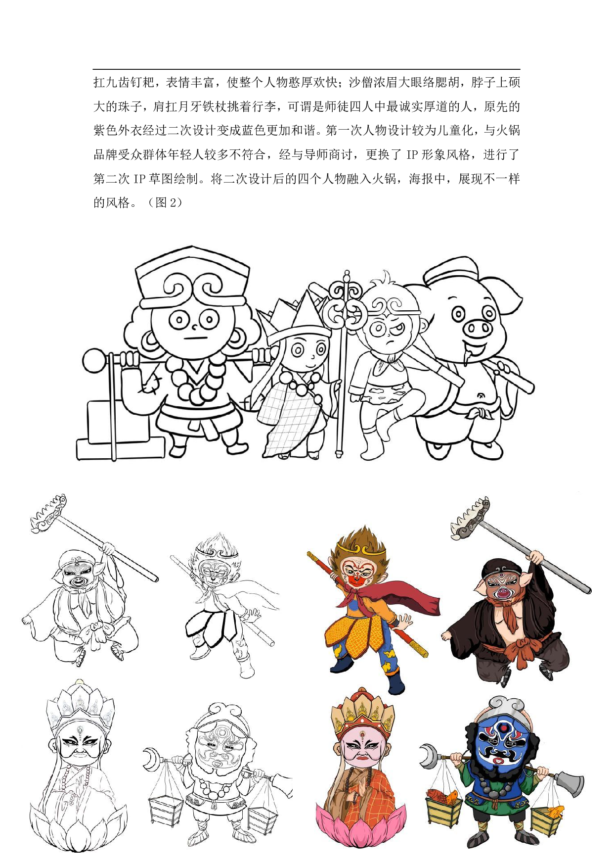 经典国漫&middot;西游漫记火锅品牌形象设计-8238字.pdf 第9页