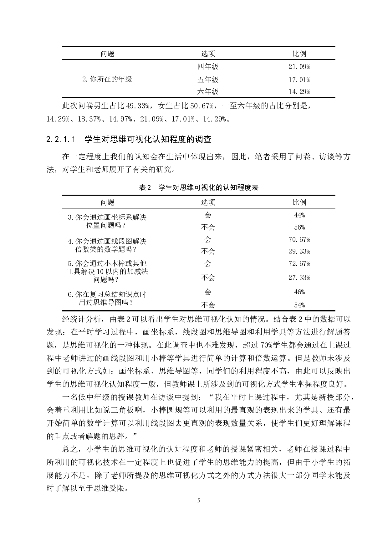 基于&ldquo;思维可视化&rdquo;的小学数学思维能力培养研究-20919字.docx 第9页