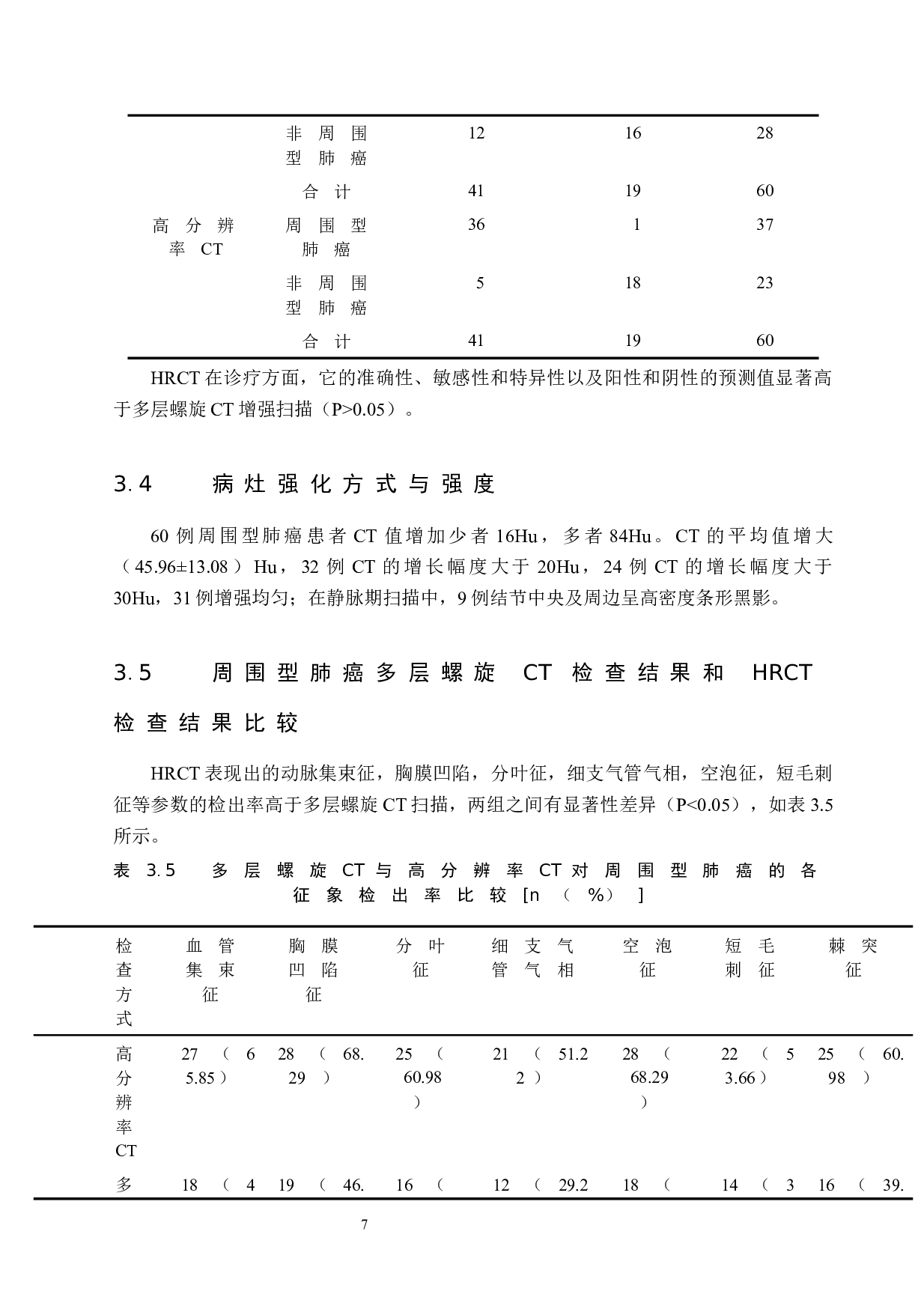 周围型肺癌诊断中多层螺旋CT与高分辨率CT的应用价值-8603字.docx 第10页