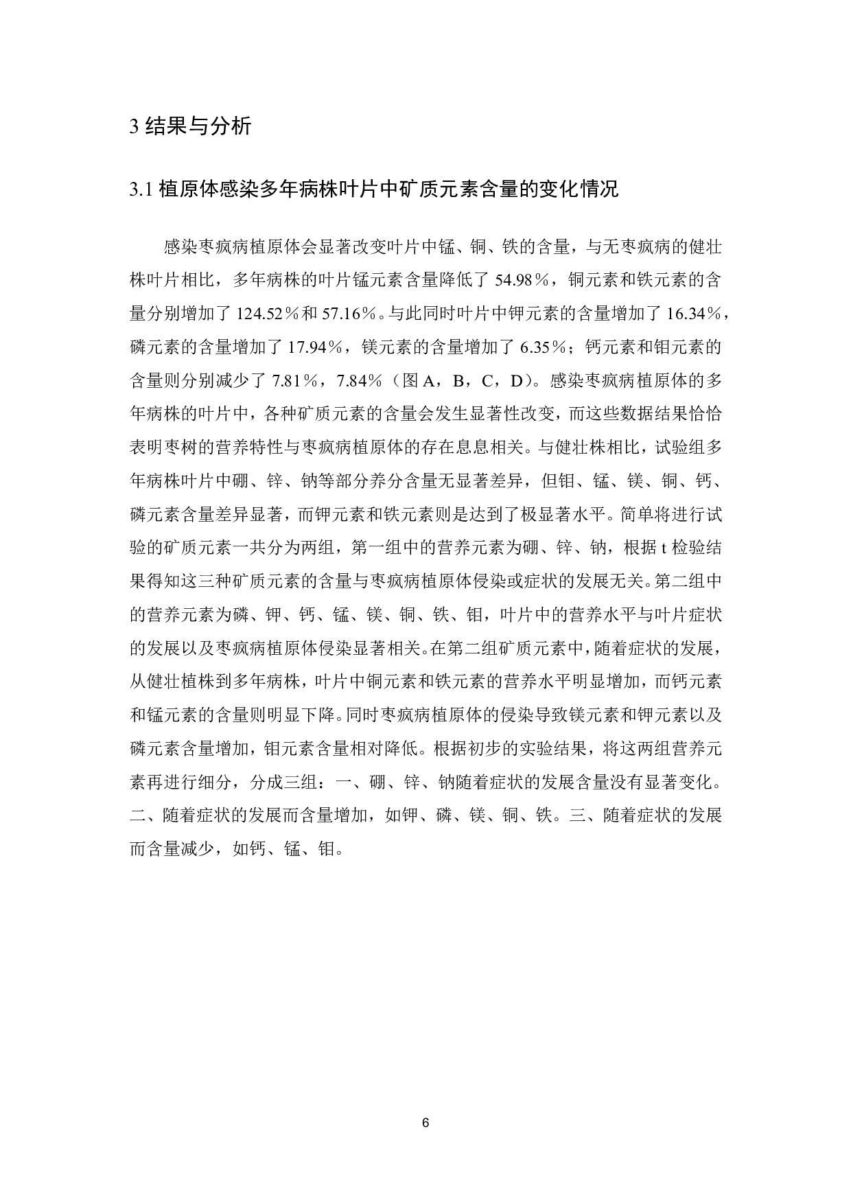 植原体感染对枣树叶片矿质元素含量的影响-8499字.pdf 第7页