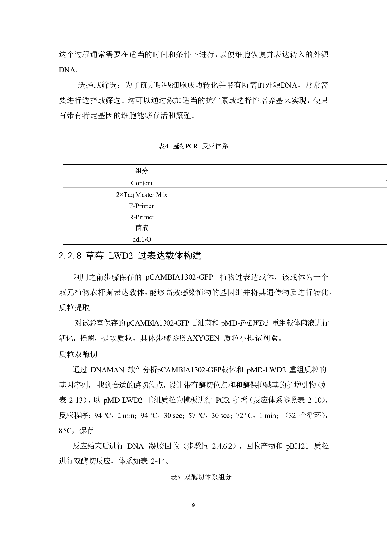 草莓LWD2基因克隆及其在烟草中的遗传转化研究-8924字.pdf 第10页